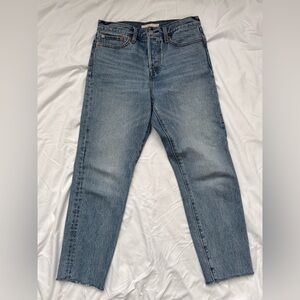 Levi's Wedgie Fit Cropped Jeans